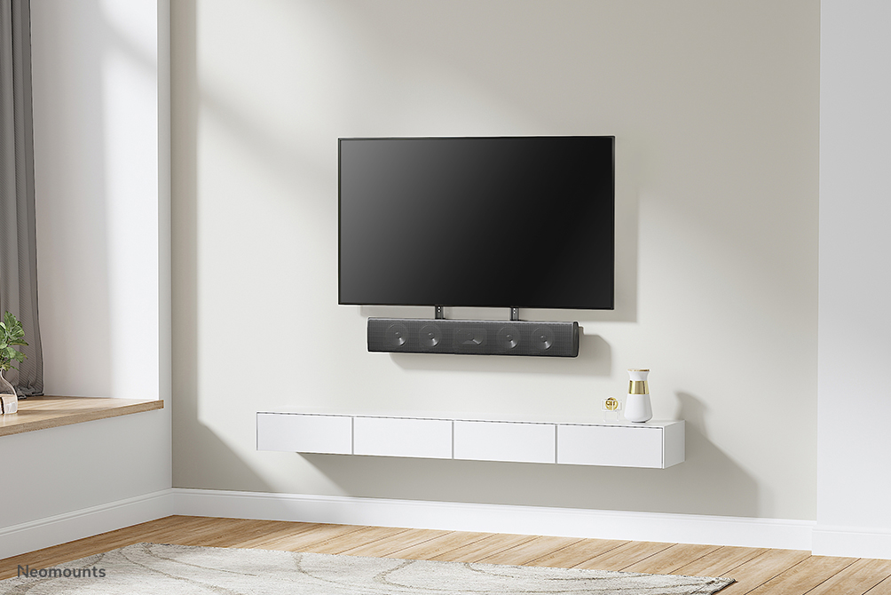Neomounts AWL29-750BL1 Videobar/soundbar houder VESA - max 10 kg - universeel